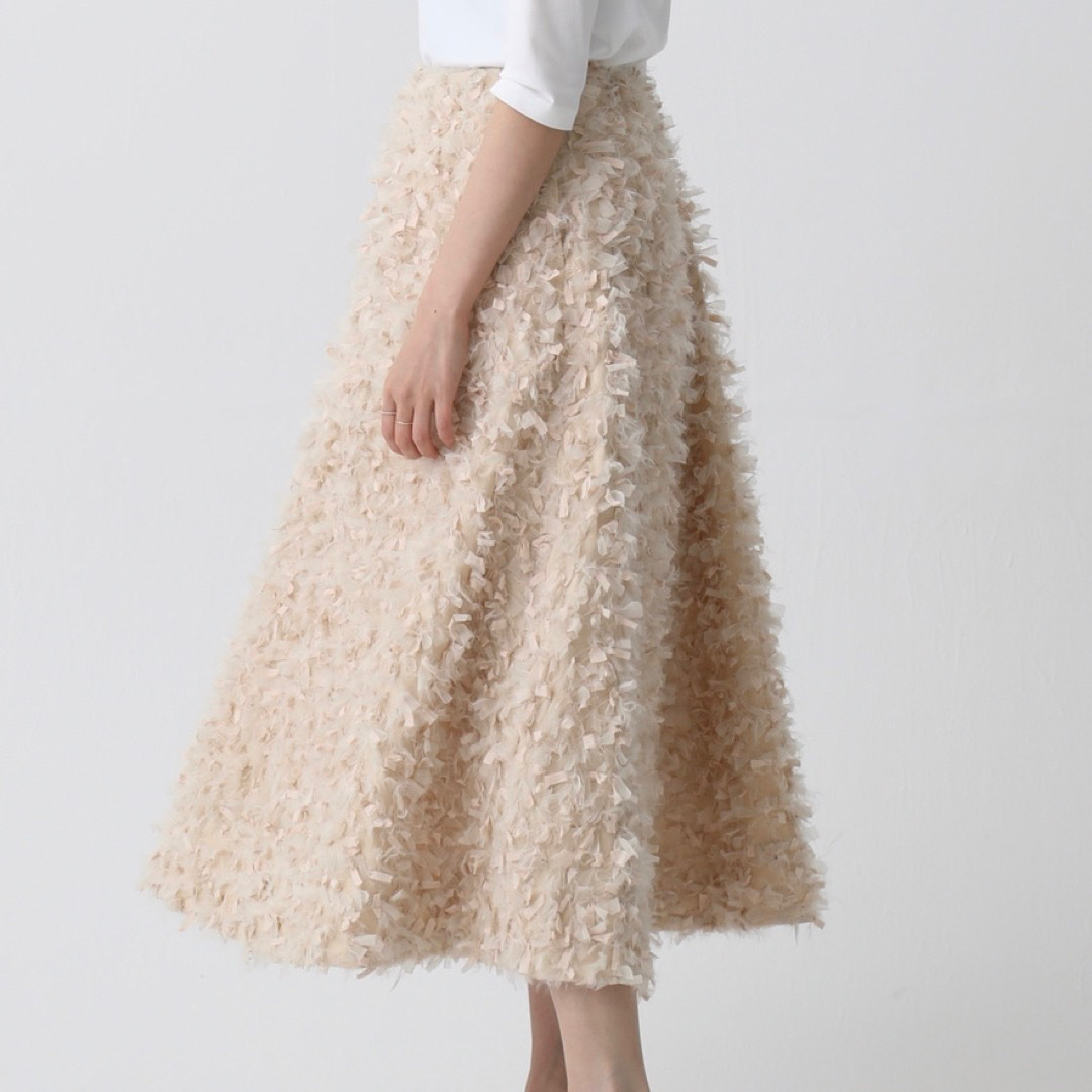 SHE Tokyo Elliy feather ベージュ 34 新品タグ付き - nayaabhaandi.com