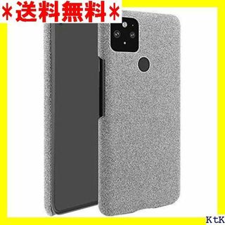 III Pixel4a 5G ケース/カバー シンプル ス G グレー 1115(モバイルケース/カバー)