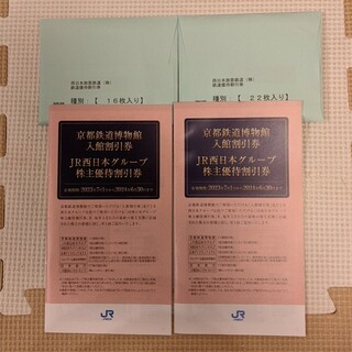 JR西日本 株主優待券 38枚(鉄道乗車券)