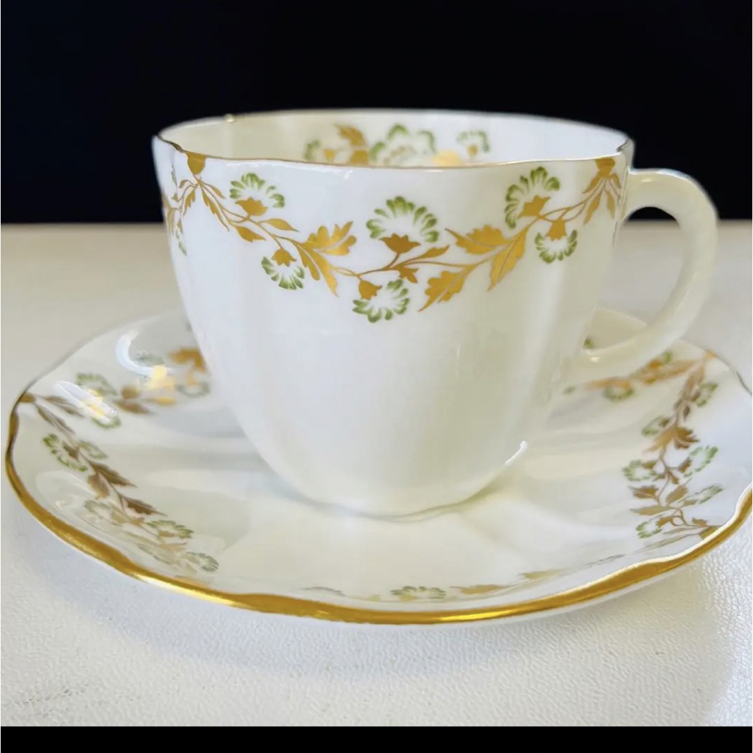 MEISSEN - ロイヤルクラウンダービー グリーンダービーパネル 2人用