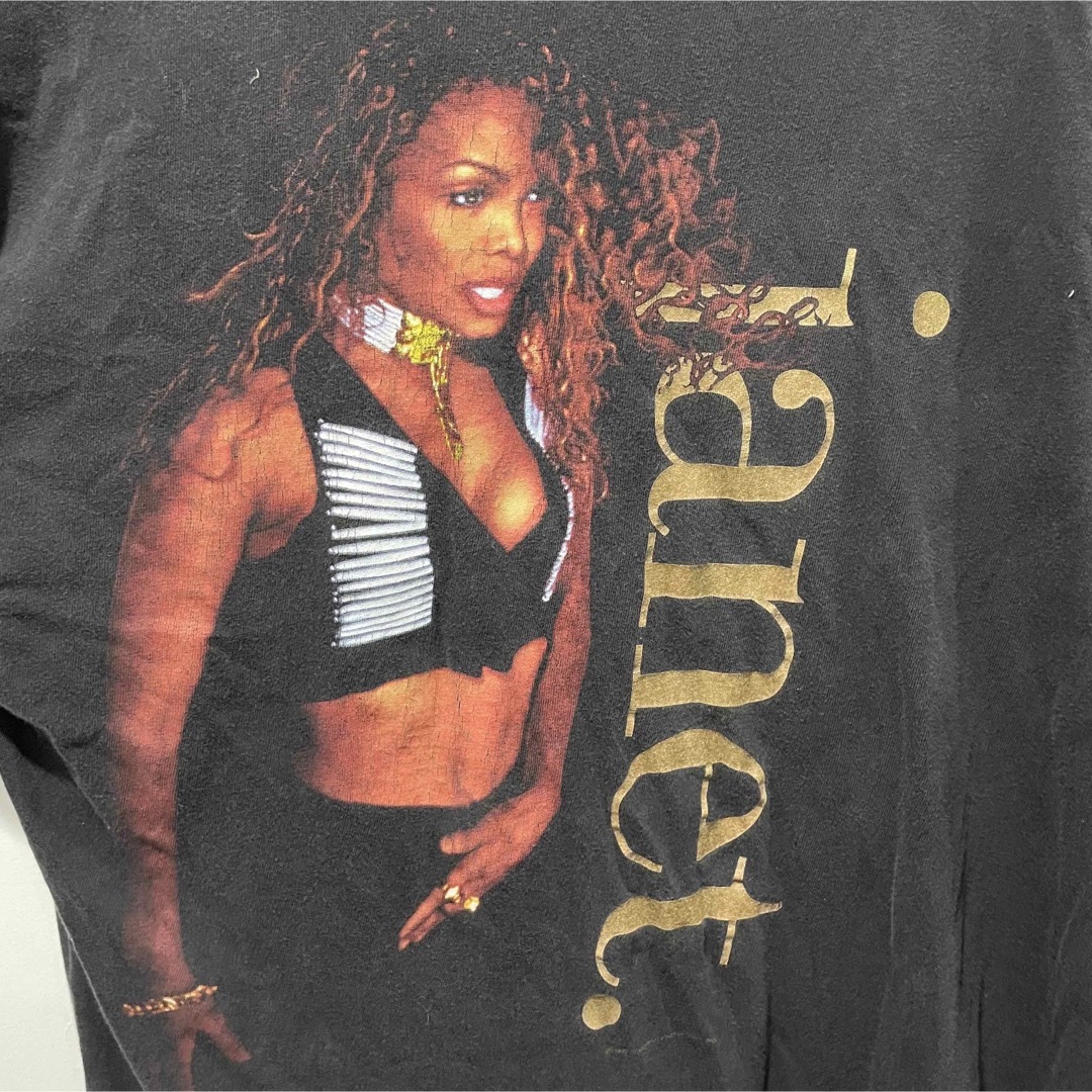 Tシャツ/カットソー(半袖/袖なし)Janet jackson World tour 1993 1994 Tシャツ