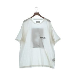 シュタイン(stein)のstein シュタイン Tシャツ・カットソー L 白 【古着】【中古】(Tシャツ/カットソー(半袖/袖なし))