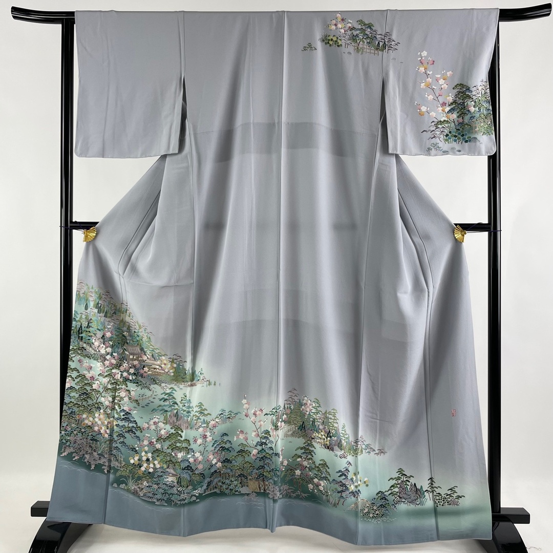 訪問着 美品 名品 身丈163cm 裄丈65.5cm 正絹