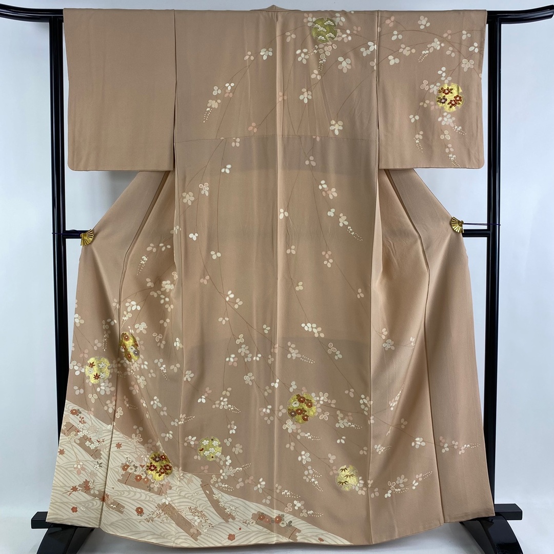 訪問着 身丈154.5cm 裄丈64cm 正絹 美品 名品 - 着物