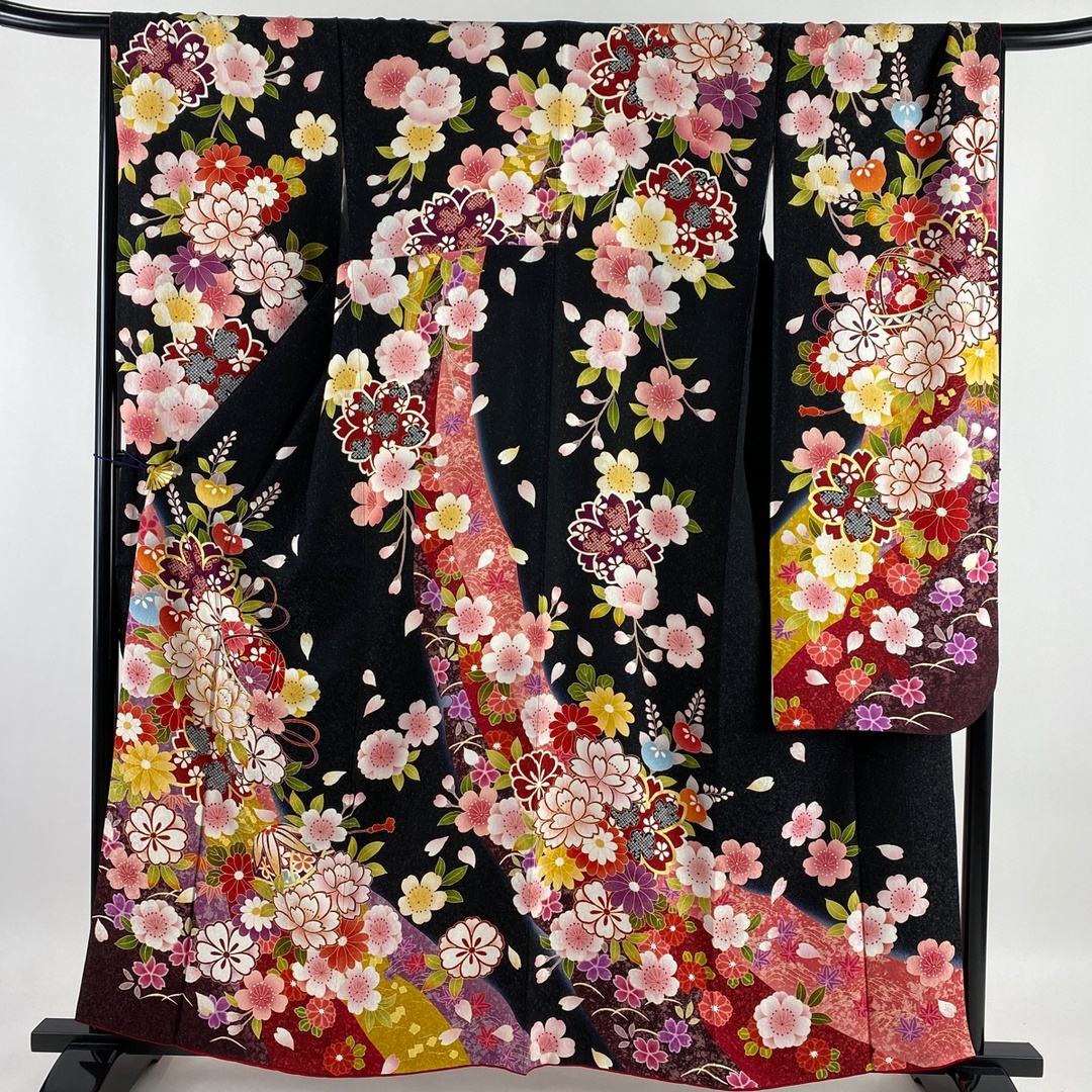 振袖 美品 名品 身丈160cm 裄丈69cm 正絹