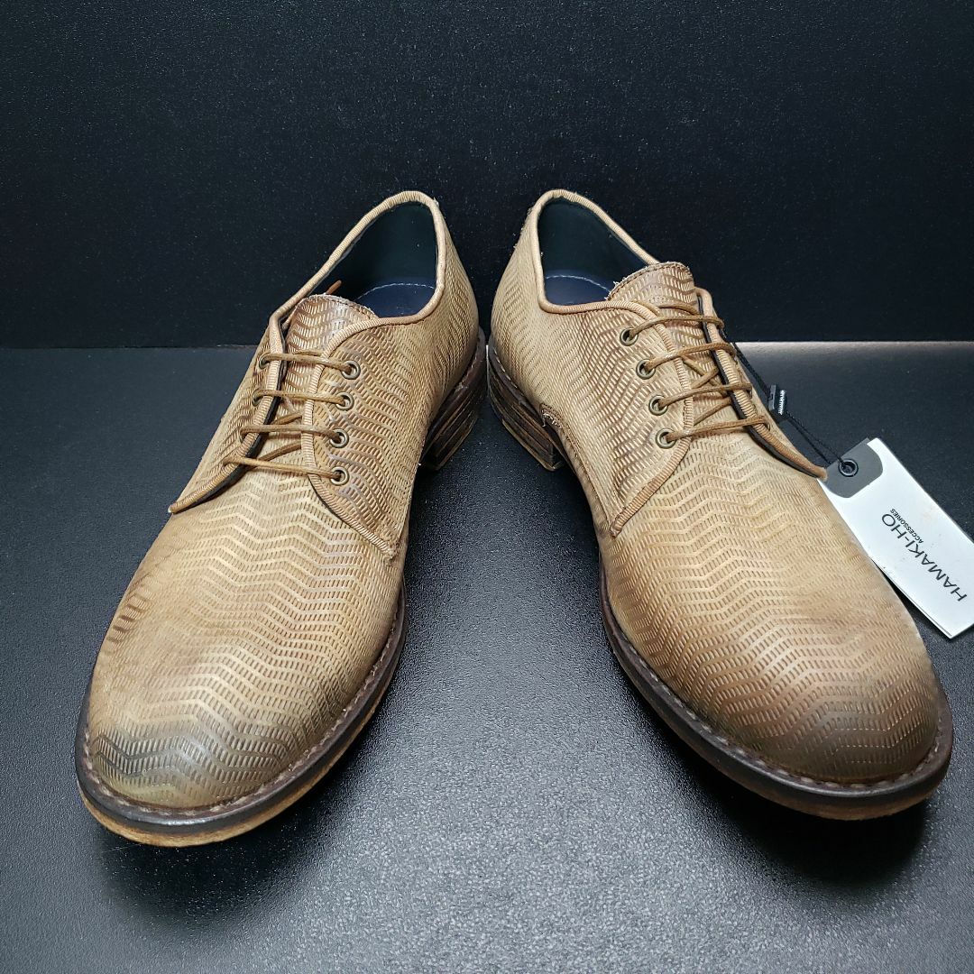 ハマキホ（HAMAKI-HO） イタリア製革靴 カーキ 42原産国表記