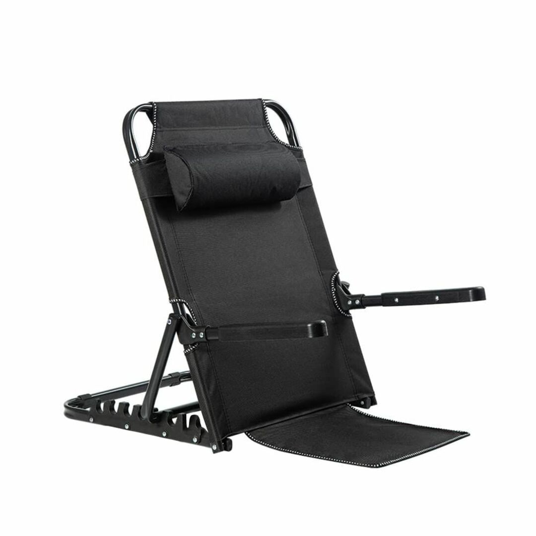 【数量限定】Jumei 座椅子 折りたたみ 肘掛け付き ７段階角度調節 こたつ座