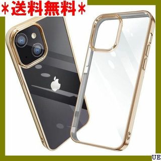 ７ IPhone13 ケース クリア iPhone 13 型 ゴールド 510(モバイルケース/カバー)