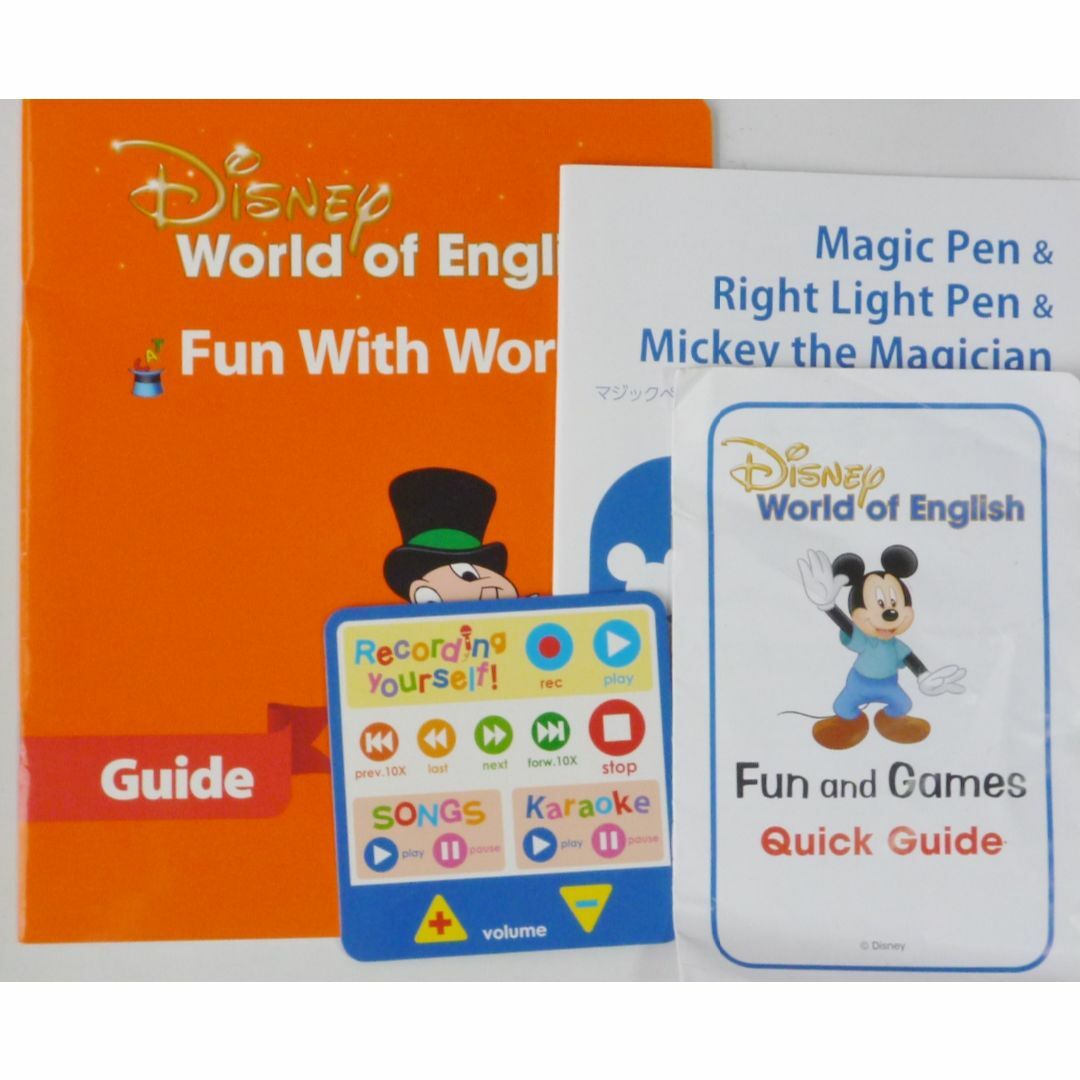Disney - 最新 ほぼ未使用》DWE ディズニー英語 ミッキーマジックペン