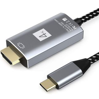 USB Type-C to HDMI 変換ケーブル 1.8M接続ケーブル 4K(映像用ケーブル)