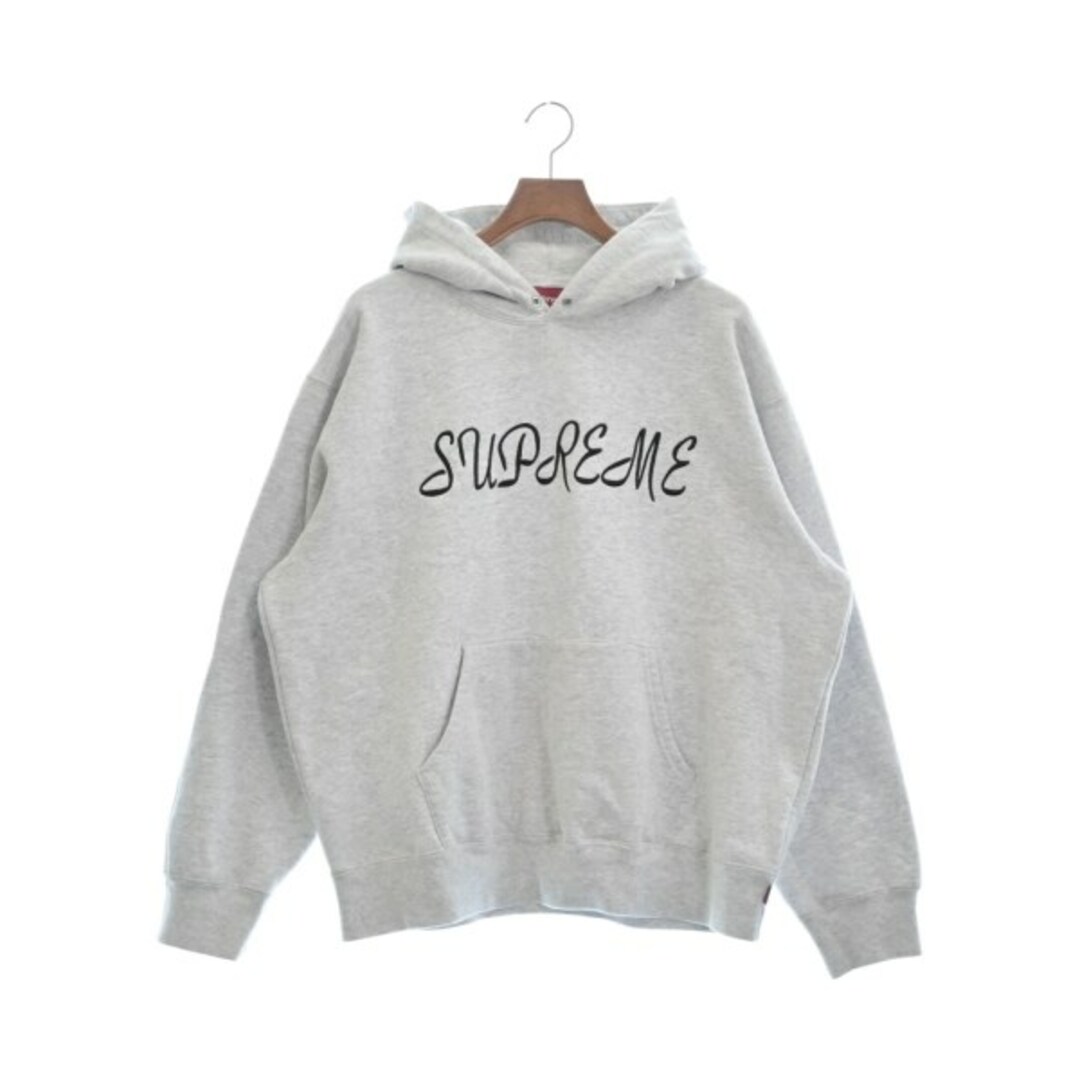 Supreme シュプリーム パーカー L グレー