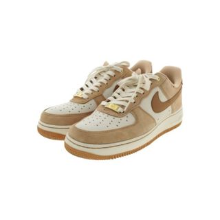 ナイキ(NIKE)のNIKE ナイキ スニーカー 27cm 白xベージュ 【古着】【中古】(スニーカー)