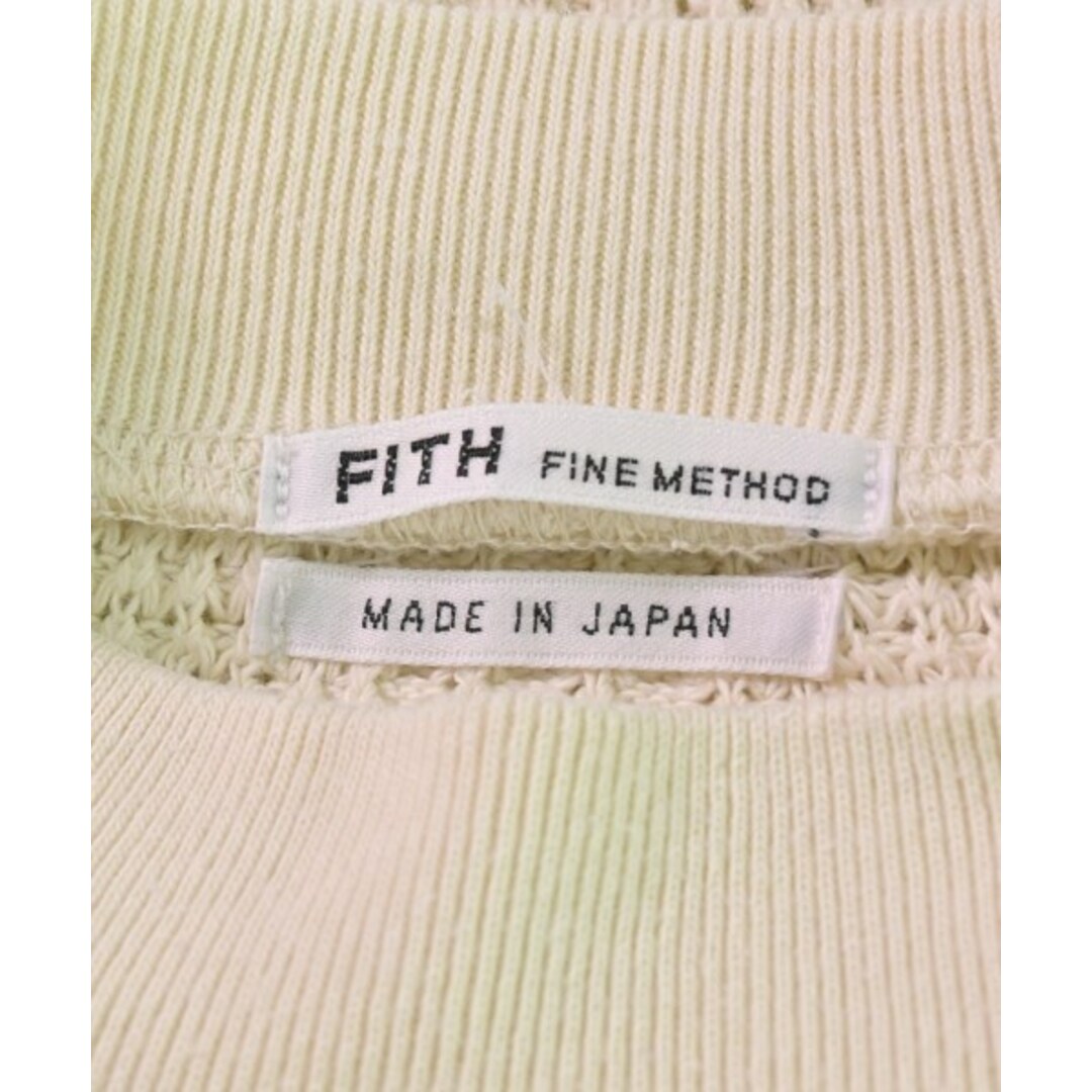 FITH(フィス)のFITH フィス ニット 100 アイボリー系 【古着】【中古】 キッズ/ベビー/マタニティのキッズ服女の子用(90cm~)(ニット)の商品写真