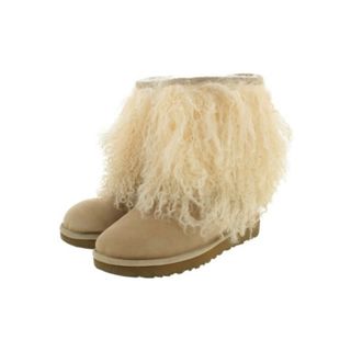 アグオーストラリア(UGG AUSTRALIA)のUGG australia アグオーストラリア ブーツ 24cm ベージュ系 【古着】【中古】(ブーツ)