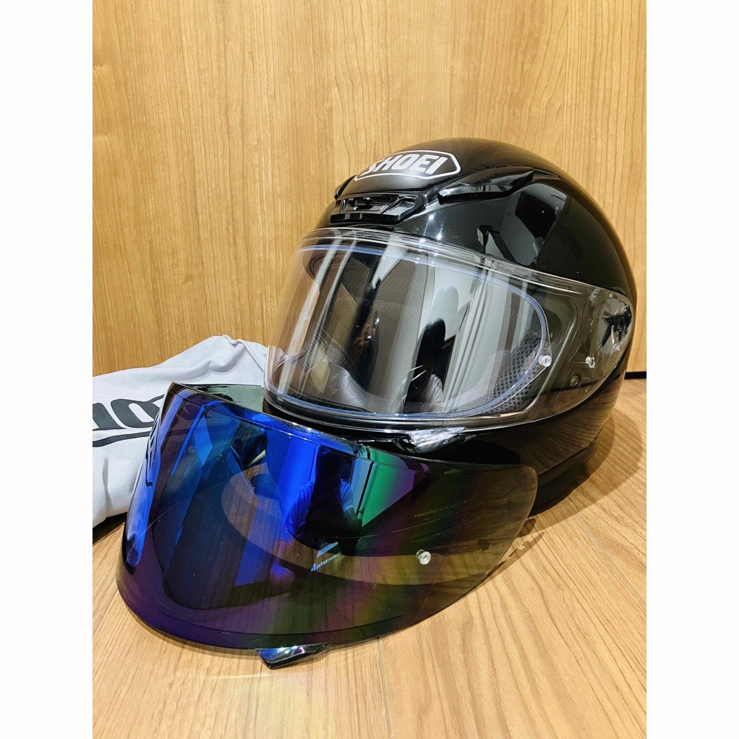 高評価】 SHOEI - SHOEI Z-7 内装綺麗 新品クリアシールド＆チーク