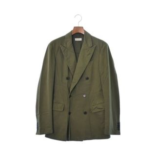 ドリスヴァンノッテン(DRIES VAN NOTEN)のDRIES VAN NOTEN カジュアルジャケット 44(S位) カーキ 【古着】【中古】(テーラードジャケット)