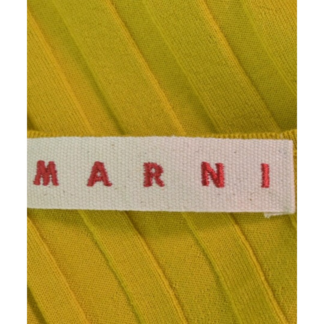 Marni(マルニ)のMARNI マルニ ワンピース 40(M位) 黄 【古着】【中古】 レディースのワンピース(ひざ丈ワンピース)の商品写真