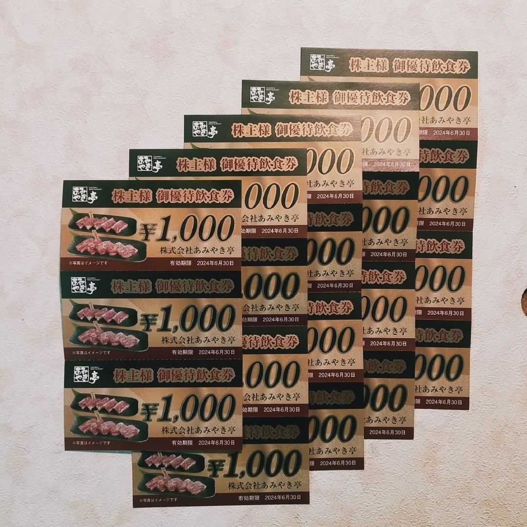 高評価なギフト 最新 あみやき亭 株主優待券 19000円分 株主様御優待