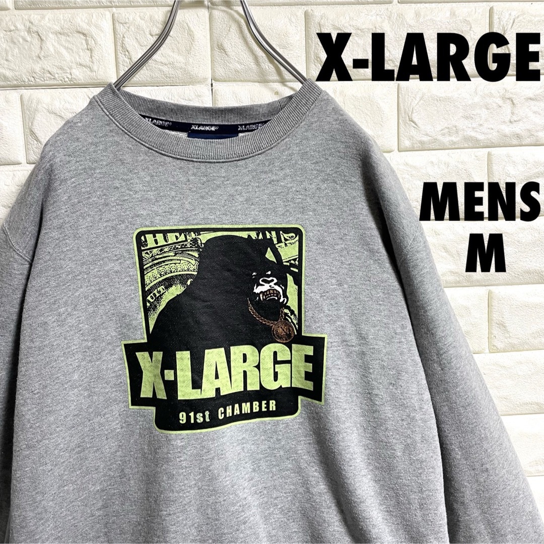 XLARGE - エクストララージ スウェット トレーナー 裏起毛 メンズM ...