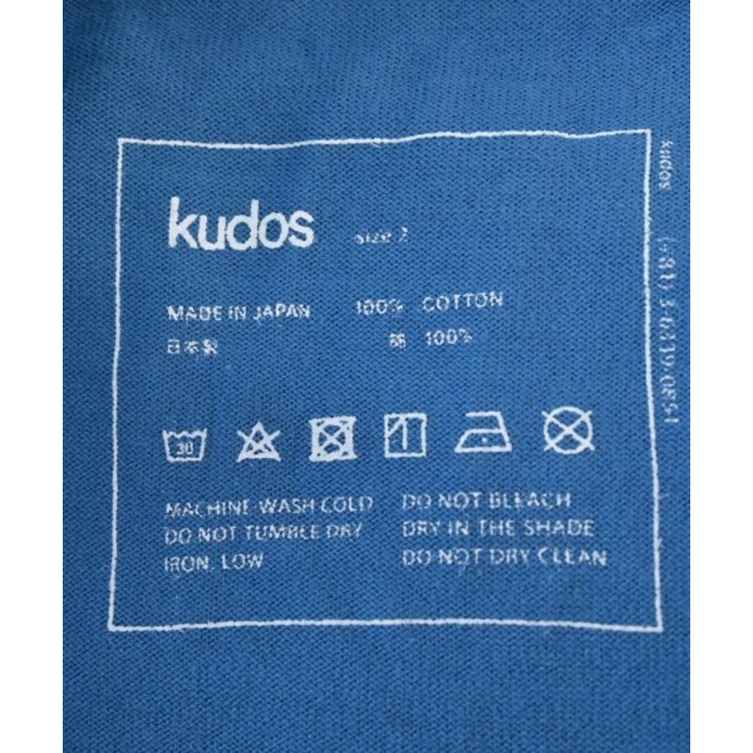 kudos blue print shirt  2