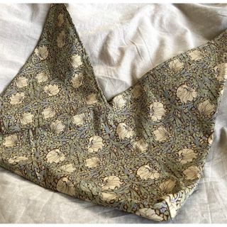 モリス　オトナのあずま袋　ピンパーネル　ベージュ　山葡萄　カゴバッグ　エコバッグ(かごバッグ/ストローバッグ)
