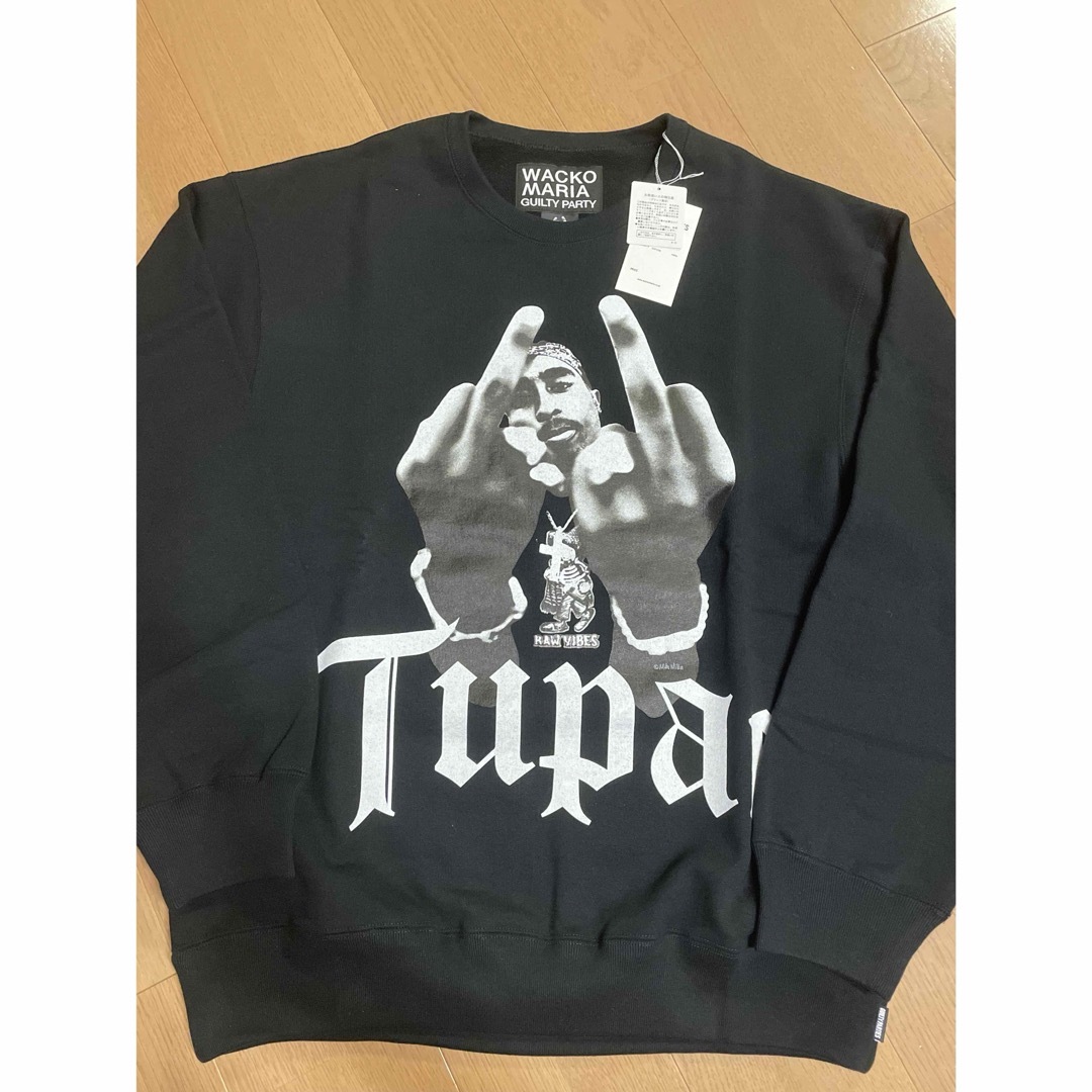 （新品・未使用）WACKO MARIA × 2PAC 23SS スウェットシャツ