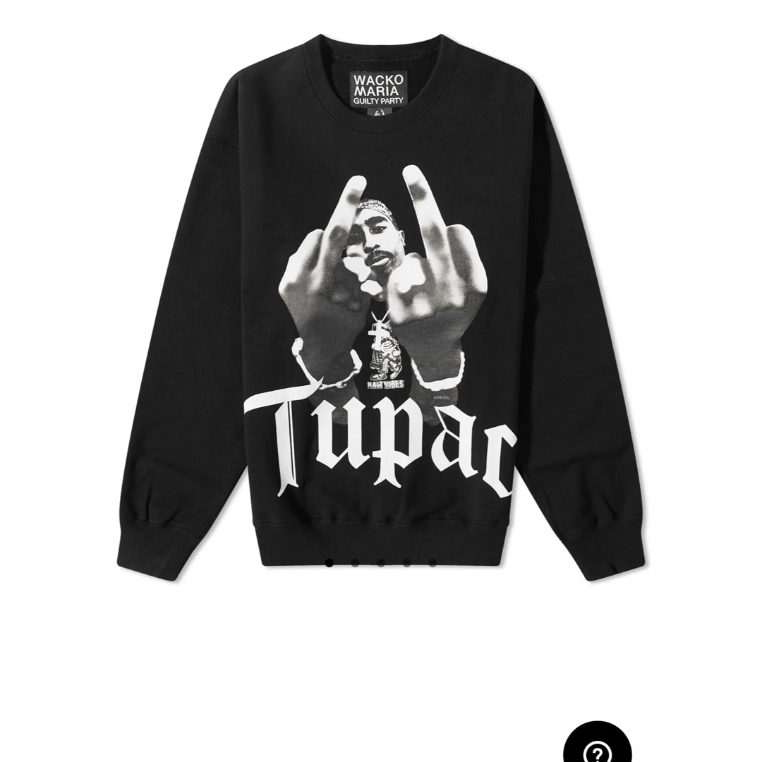 WACKO MARIA 2PAC CREW NECK SWEAT 新品未使用