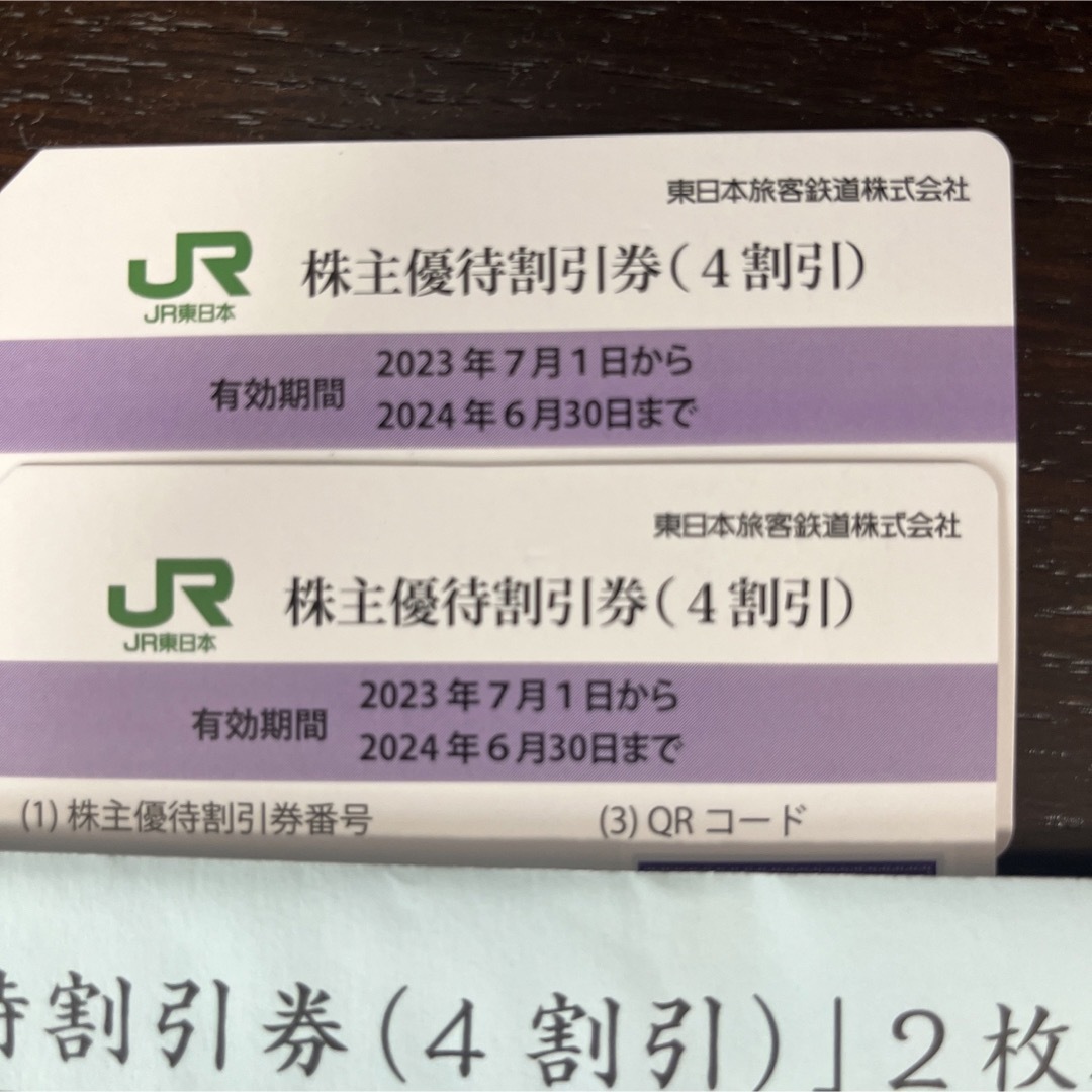 早い者勝ち‼️2023JR東日本優待割引券　サービス券