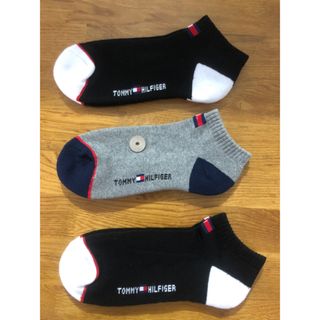 トミーヒルフィガー(TOMMY HILFIGER)の新品トミーヒルフィガーTOMMY HILFIGERメンズ3足セット411(ソックス)