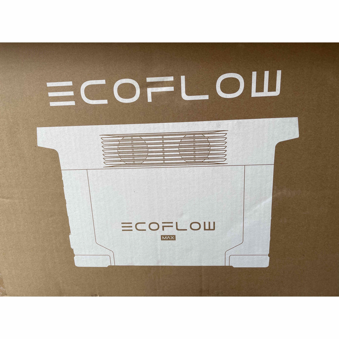 新品 EcoFlow DELTA Max2000 デルタマックス 蓄電池 防災 インテリア/住まい/日用品の日用品/生活雑貨/旅行(防災関連グッズ)の商品写真