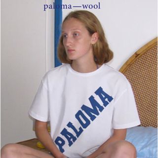 Paloma Wool / パロマウール | ロゴプリント Tシャツ | L | ホワイト | レディース