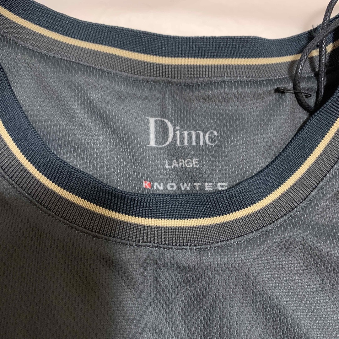 Lサイズ Dime MTL Athletic Jersey チャコール メンズのトップス(Tシャツ/カットソー(半袖/袖なし))の商品写真