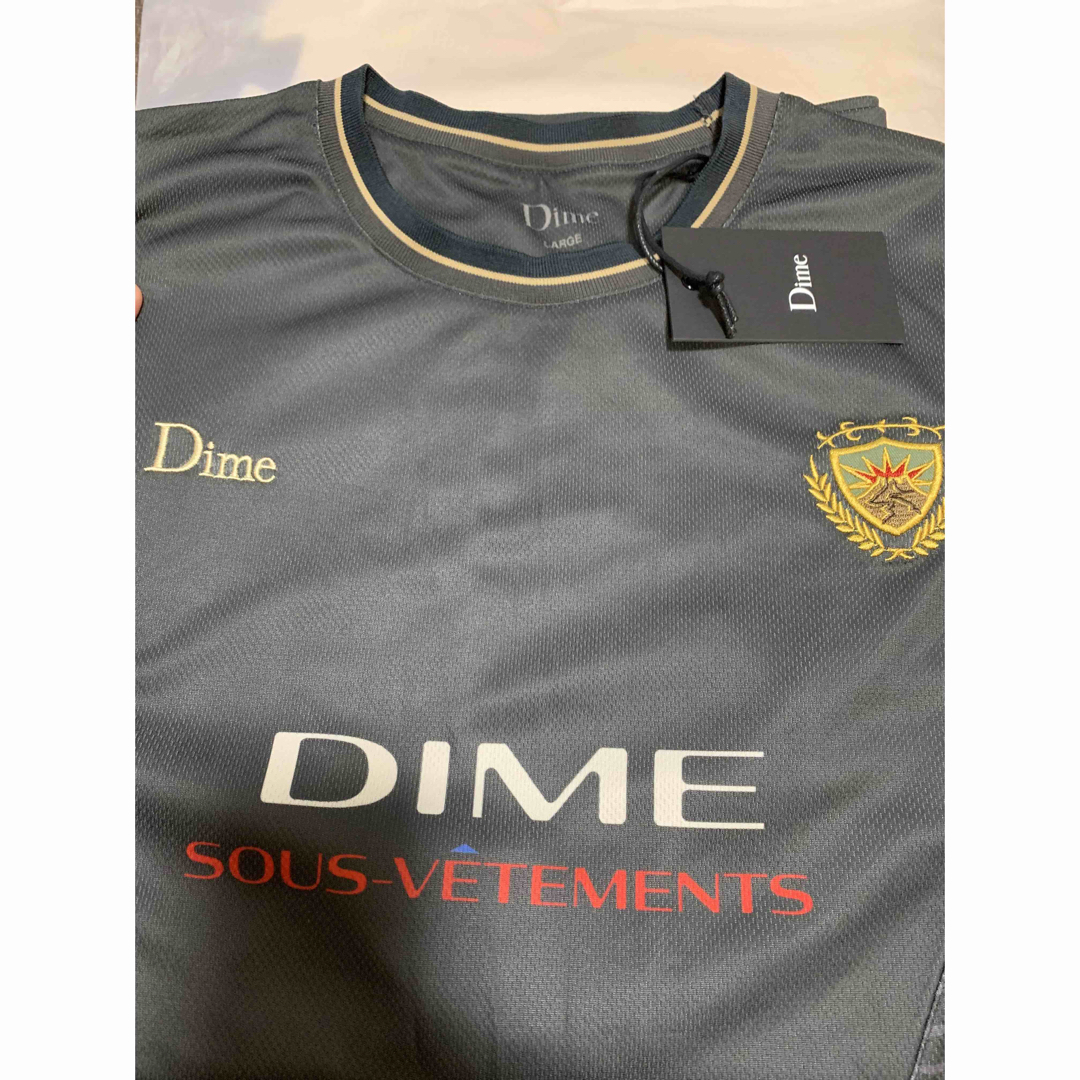 Lサイズ Dime MTL Athletic Jersey チャコール メンズのトップス(Tシャツ/カットソー(半袖/袖なし))の商品写真