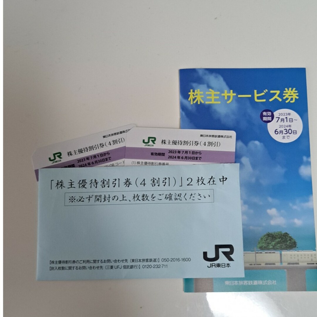 JR東日本 株主優待 2枚