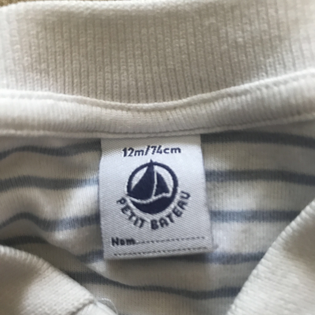 PETIT BATEAU(プチバトー)のプチバトー　サイズ74センチTシャツ キッズ/ベビー/マタニティのベビー服(~85cm)(Ｔシャツ)の商品写真