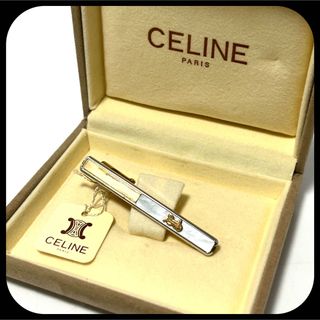 セリーヌ(celine)の箱付き✨ CELINE  セリーヌ  ネクタイピン  馬車ロゴ  お洒落✨(ネクタイピン)