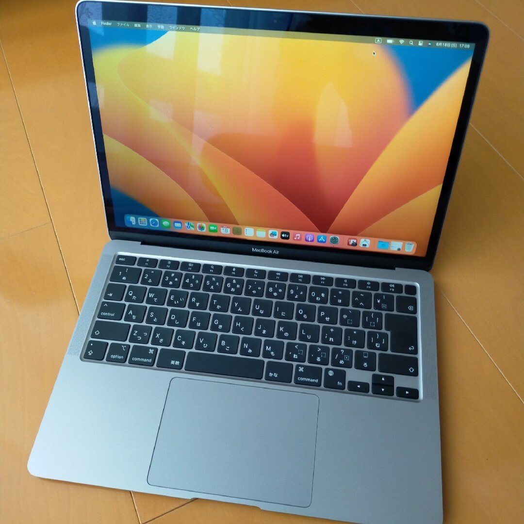 MacBook Air M1,2020 スペースグレー