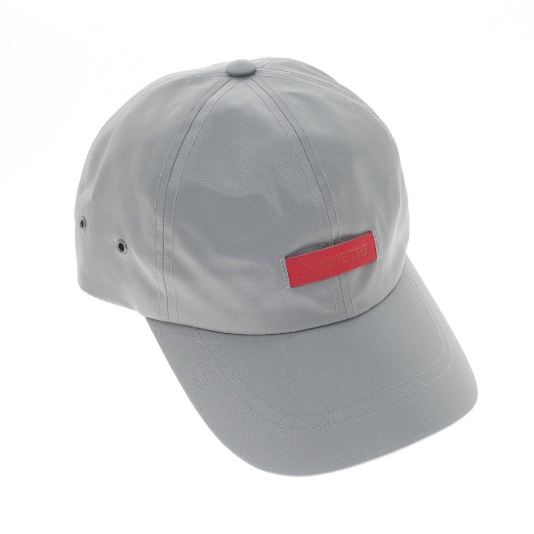 Supreme Leather Patch 6-Panel キャップ