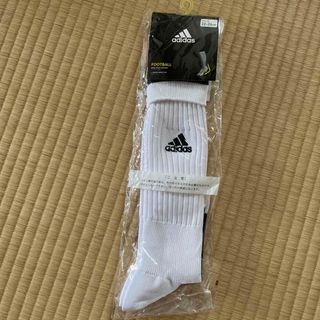 アディダス(adidas)のサッカーソックス adidas 白(その他)