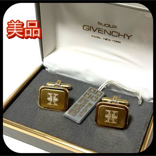 GIVENCHY 美品 ネクタイピン\u0026カフス 箱つき