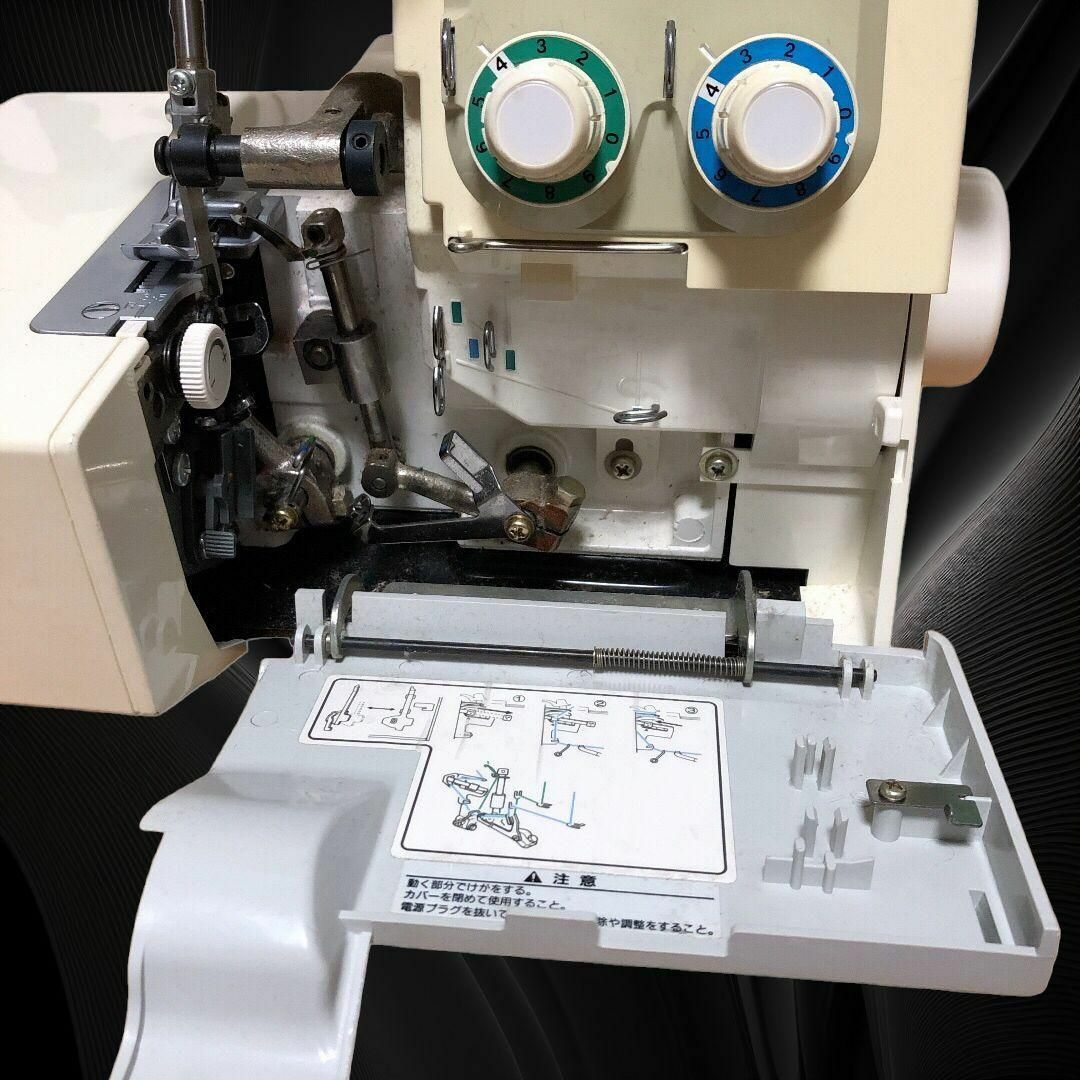 希少!Brother ロックミシン TE4-B430 電源ペダルコード付き