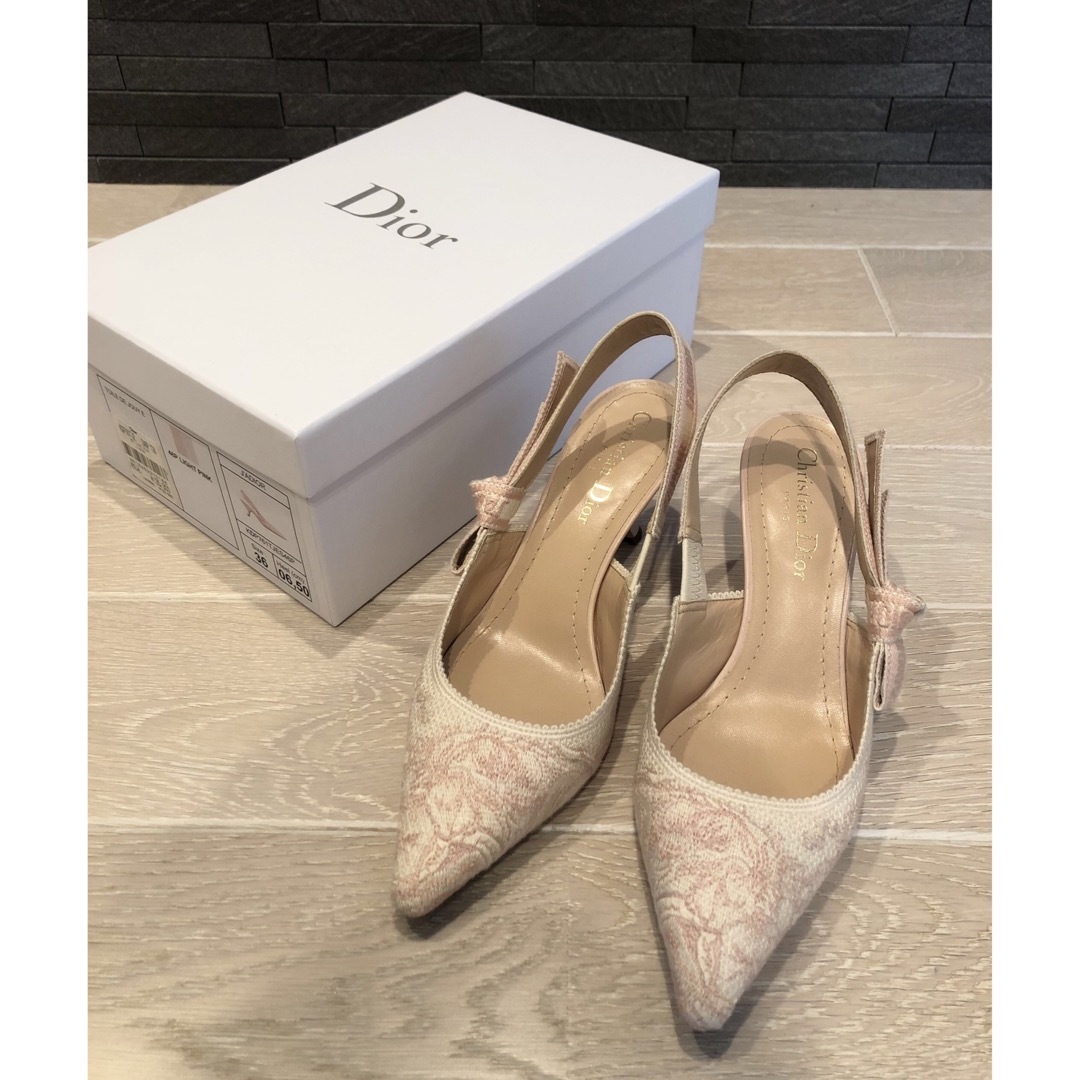 本日のみ！箱なし価格！美品！DIOR トワルドジュイ パンプス 36サイズ-