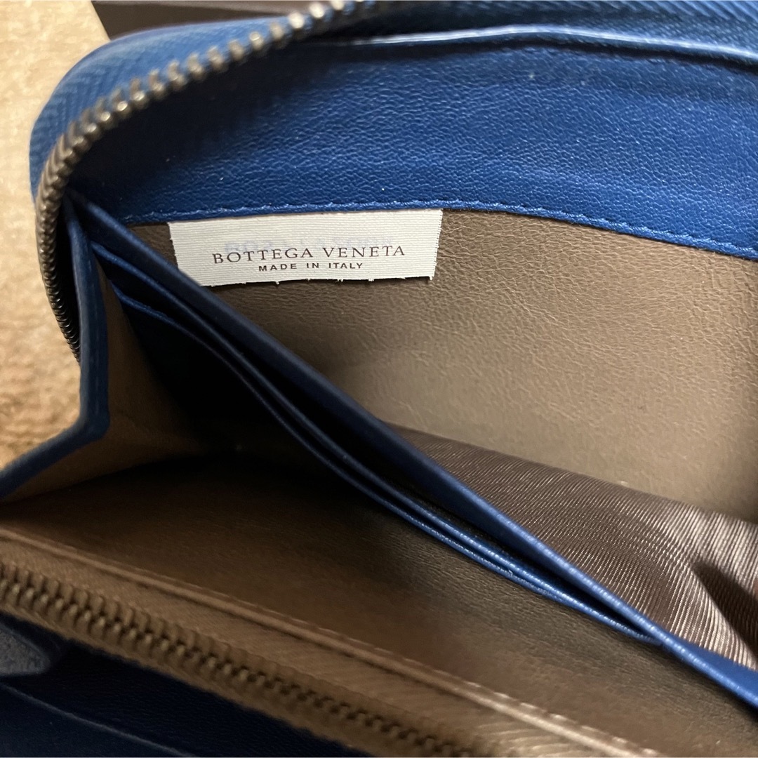 Bottega Veneta(ボッテガヴェネタ)のボッテガ　長財布　青 メンズのファッション小物(長財布)の商品写真