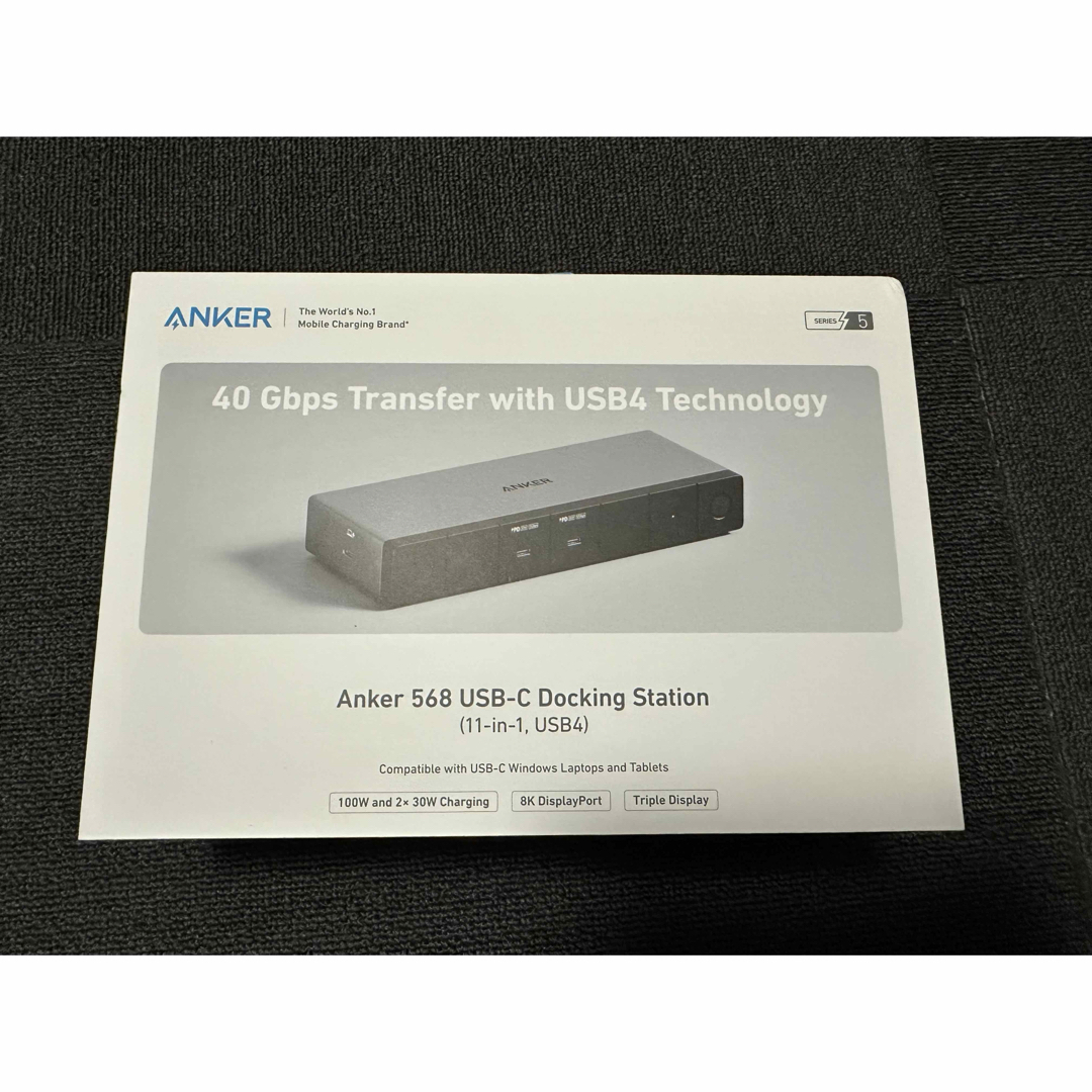 Anker 568 USB-C ドッキングステーション 11-in-1 USB4