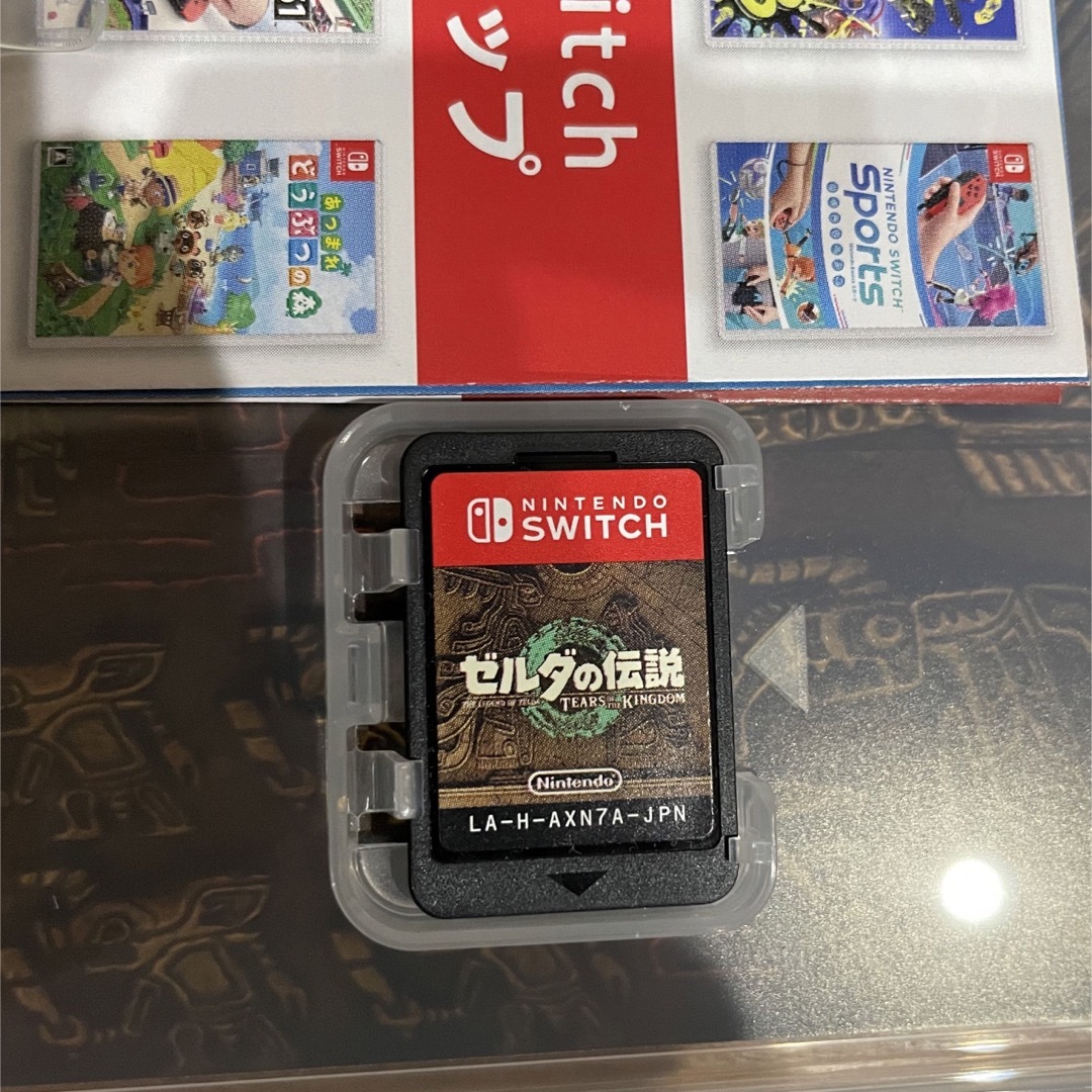 Nintendo Switch(ニンテンドースイッチ)のゼルダの伝説　ティアーズ オブ ザ キングダム Switch エンタメ/ホビーのゲームソフト/ゲーム機本体(携帯用ゲームソフト)の商品写真