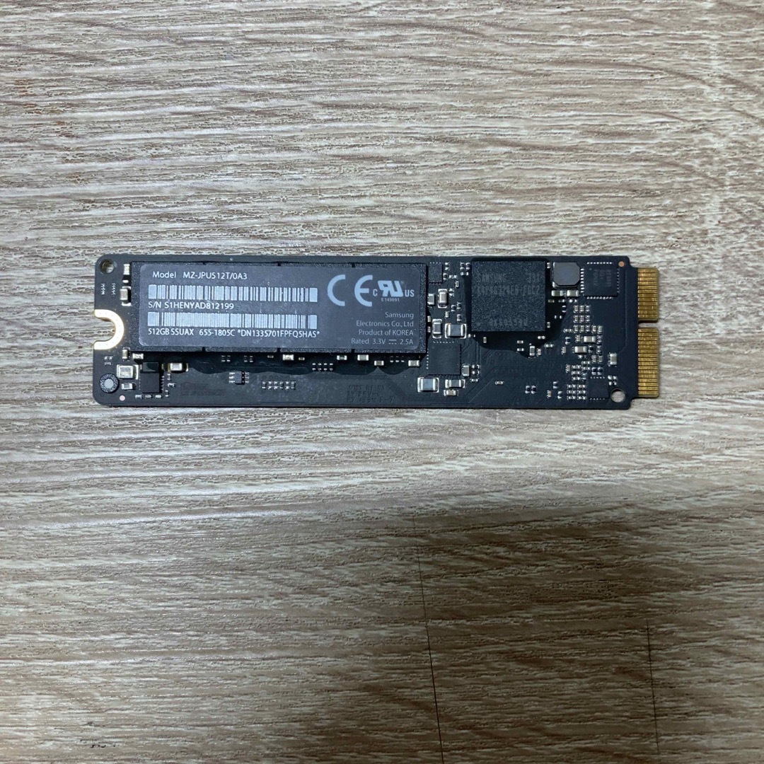 Apple 純正 SSD 256GB 2013-2015 超高速版