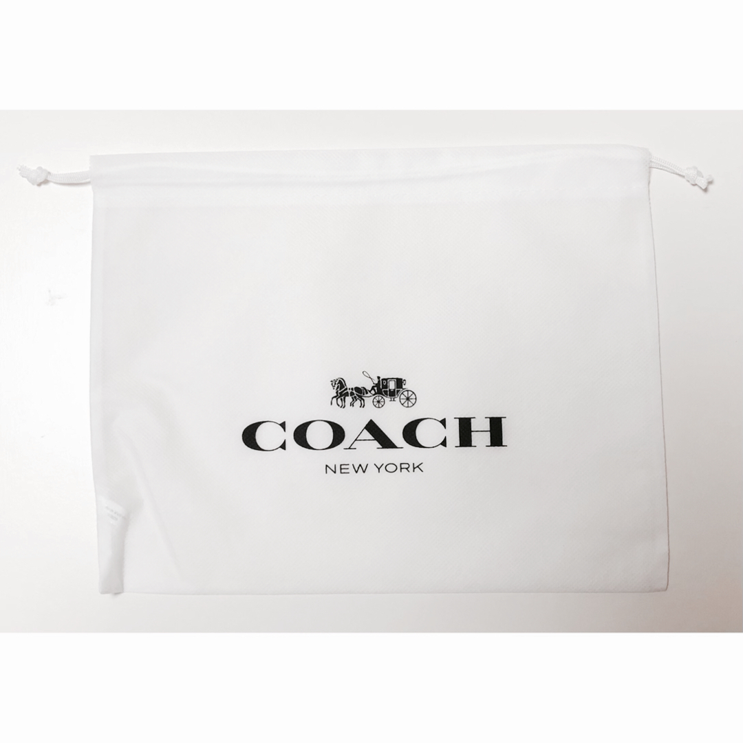 COACH(コーチ)の【新品・未使用】COACHコーチショップ袋＆保存袋 レディースのバッグ(ショップ袋)の商品写真