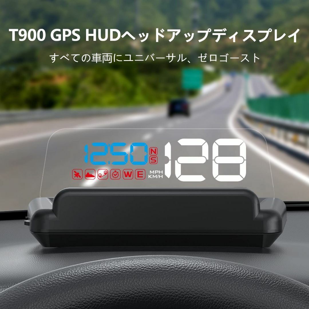 予約販売】本 wiiyii車のヘッドアップディスプレイ,スピードメーター,速度を表示する,フロントガラスのディスプレイ,コンパス,すべての車に適しています wiiyii G4S デジタル GPS の速度計、MPH KPH のデジタル速度が付いている新しい HUD 車のヘッドアップの表示、車のトラ