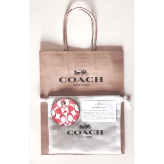 COACH - COACHコーチシグネチャーコンパクトミラー