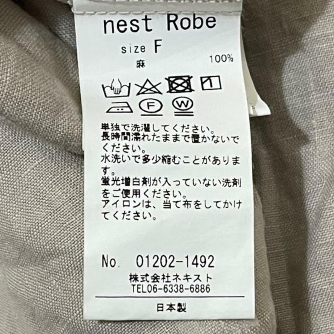 nest Robe(ネストローブ)のネストローブ ワンピース サイズF - レディースのワンピース(その他)の商品写真